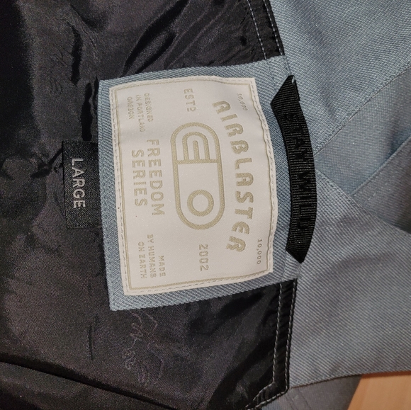 Airblaster size large freedom bib ski snow pants - Picture 3 of 5